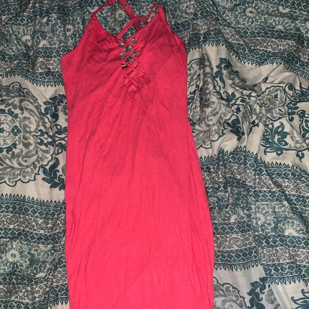 Pink dress